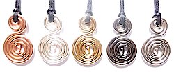 Personal PHI Spiral Harmoniser Pendants