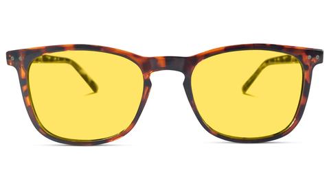 Black Taylor style DayMax Computer Glasses with tortoise shell frame