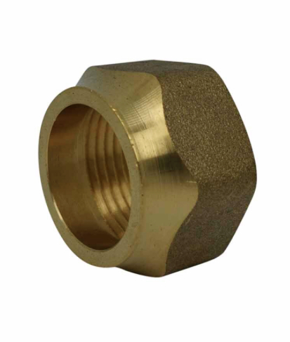 Crux nut for fitting Vortex Water Revitaliser 3/4 inch copper to mains pipe