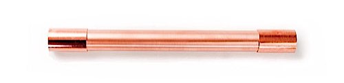 Standard straight Copper Vortex Water Revitaliser with open unhtreaded end sturcturing water for international use